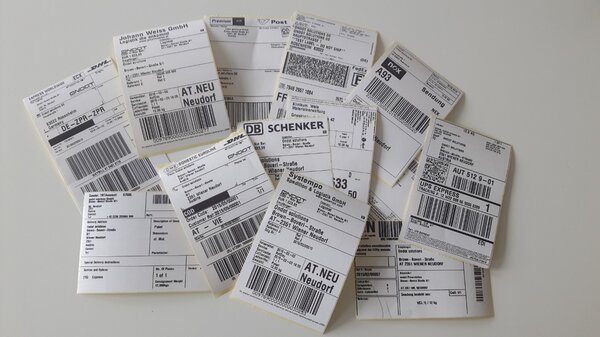Versandetiketten Erstellung mit Disponenten-Lösung für effiziente Logistikprozesse